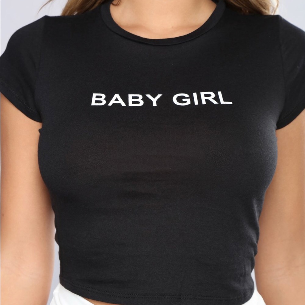 Baby Girl Fashion Nova Crop Top